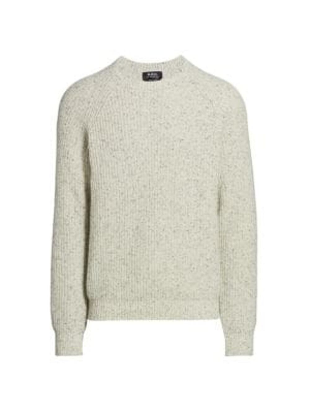 A.P.C. Ludo Rib-Knit Crew Neck Sweater Heather - XL
